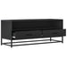 Dulap TV, negru, 100x34,5x40 cm, lemn prelucrat și metal - WALTI WALTI