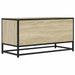 Dulap TV, stejar sonoma, 80x34,5x40 cm, lemn prelucrat și metal - WALTI WALTI