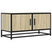 Dulap TV, stejar sonoma, 80x34,5x40 cm, lemn prelucrat și metal - WALTI WALTI