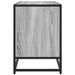 Dulap TV gri sonoma, 100x35x50 cm lemn prelucrat și metal - WALTI WALTI