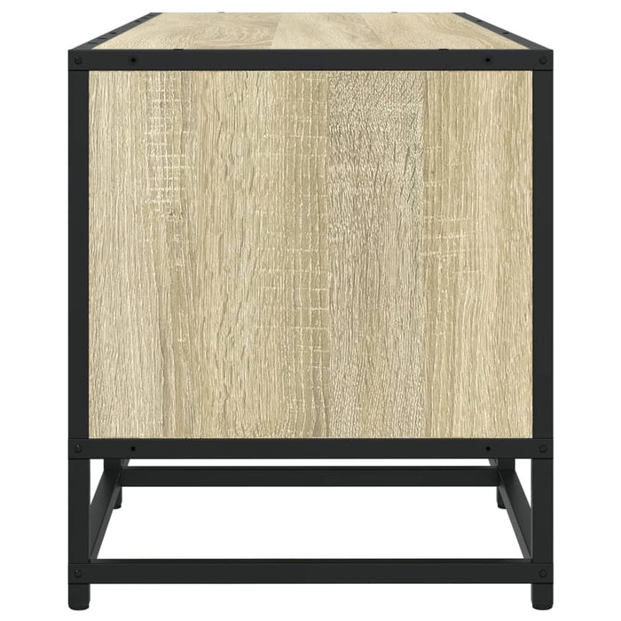 Dulap TV, stejar sonoma, 100x35x41 cm, lemn prelucrat și metal - WALTI WALTI