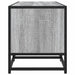 Dulap TV, gri sonoma, 100x35x41 cm, lemn prelucrat și metal - WALTI WALTI