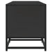 Dulap TV, negru, 120x35x41 cm, lemn prelucrat și metal - WALTI WALTI