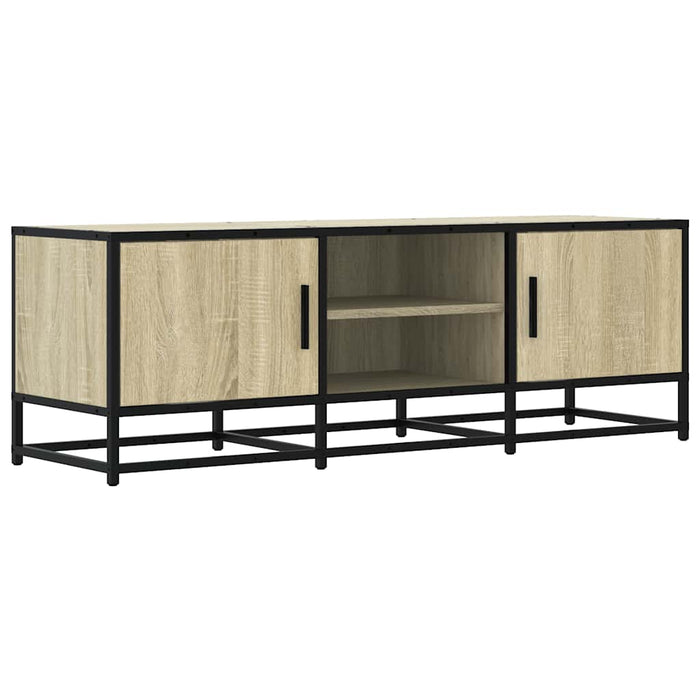 Dulap TV, stejar sonoma, 120x35x41 cm, lemn prelucrat și metal - WALTI WALTI