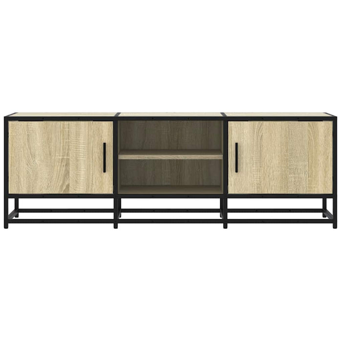 Dulap TV, stejar sonoma, 120x35x41 cm, lemn prelucrat și metal - WALTI WALTI