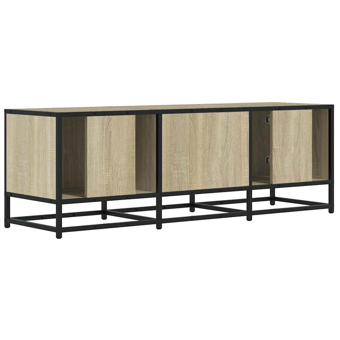 Dulap TV, stejar sonoma, 120x35x41 cm, lemn prelucrat și metal - WALTI WALTI