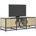 Dulap TV, stejar sonoma, 120x35x41 cm, lemn prelucrat și metal - WALTI WALTI