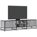 Dulap TV gri sonoma, 160x35x41 cm lemn prelucrat și metal - WALTI WALTI