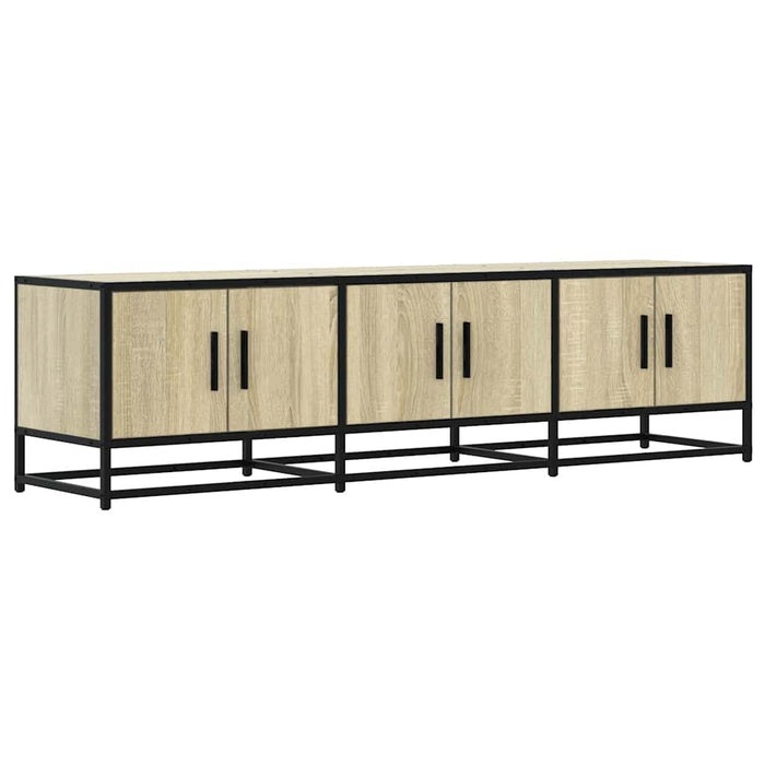 Dulap TV, stejar sonoma, 150x35x41 cm, lemn prelucrat și metal - WALTI WALTI