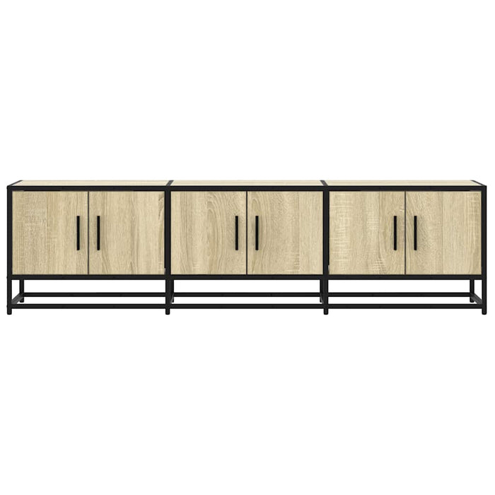Dulap TV, stejar sonoma, 150x35x41 cm, lemn prelucrat și metal - WALTI WALTI