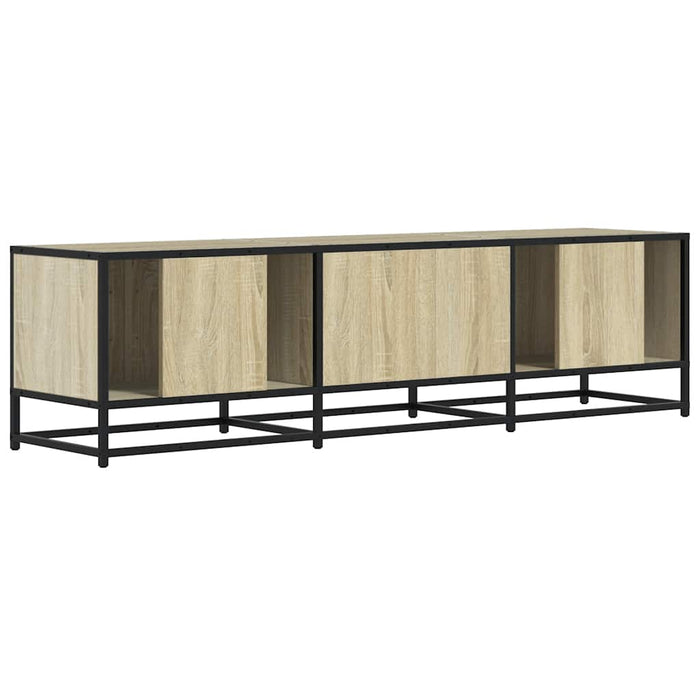 Dulap TV, stejar sonoma, 150x35x41 cm, lemn prelucrat și metal - WALTI WALTI