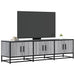 Dulap TV, gri sonoma, 150x35x41 cm, lemn prelucrat și metal - WALTI WALTI