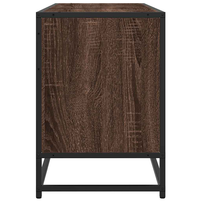 Dulap TV, stejar maro, 150x35x41 cm, lemn prelucrat și metal - WALTI WALTI