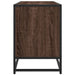 Dulap TV, stejar maro, 150x35x41 cm, lemn prelucrat și metal - WALTI WALTI