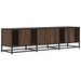 Dulap TV, stejar maro, 150x35x41 cm, lemn prelucrat și metal - WALTI WALTI