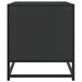 Dulap TV, negru, 61x40x46 cm, lemn prelucrat și metal - WALTI WALTI