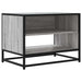Dulap TV, gri sonoma, 61x40x46 cm, lemn prelucrat și metal - WALTI WALTI