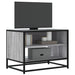 Dulap TV, gri sonoma, 61x40x46 cm, lemn prelucrat și metal - WALTI WALTI