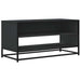 Dulap TV, negru, 91x40x46 cm, lemn prelucrat și metal - WALTI WALTI