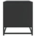 Dulap TV, negru, 91x40x46 cm, lemn prelucrat și metal - WALTI WALTI