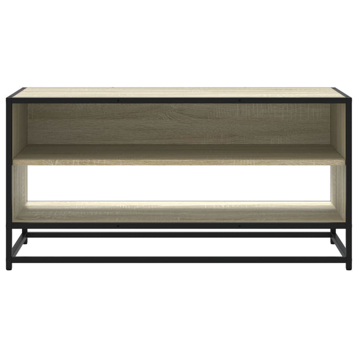 Comodă TV, stejar sonoma, 91x40x46 cm, lemn prelucrat și metal - WALTI WALTI