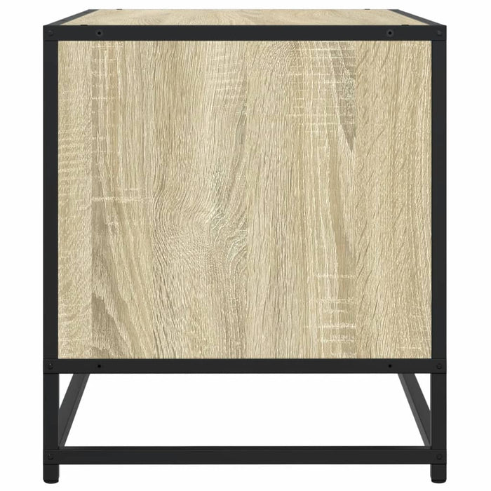 Comodă TV, stejar sonoma, 91x40x46 cm, lemn prelucrat și metal - WALTI WALTI