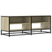 Dulap TV stejar sonoma, 120,5x40x46 cm, lemn prelucrat și metal - WALTI WALTI