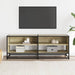 Dulap TV stejar sonoma, 120,5x40x46 cm, lemn prelucrat și metal - WALTI WALTI