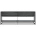 Dulap TV, gri sonoma, 120,5x40x46 cm, lemn prelucrat și metal - WALTI WALTI