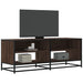 Dulap TV stejar maro, 120,5x40x46 cm, lemn prelucrat și metal - WALTI WALTI