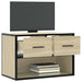 Dulap TV, stejar sonoma, 60x31x39,5cm, lemn prelucrat și metal - WALTI WALTI