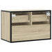Dulap TV, stejar sonoma, 60x31x39,5cm, lemn prelucrat și metal - WALTI WALTI