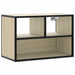 Dulap TV, stejar sonoma, 60x31x39,5cm, lemn prelucrat și metal - WALTI WALTI