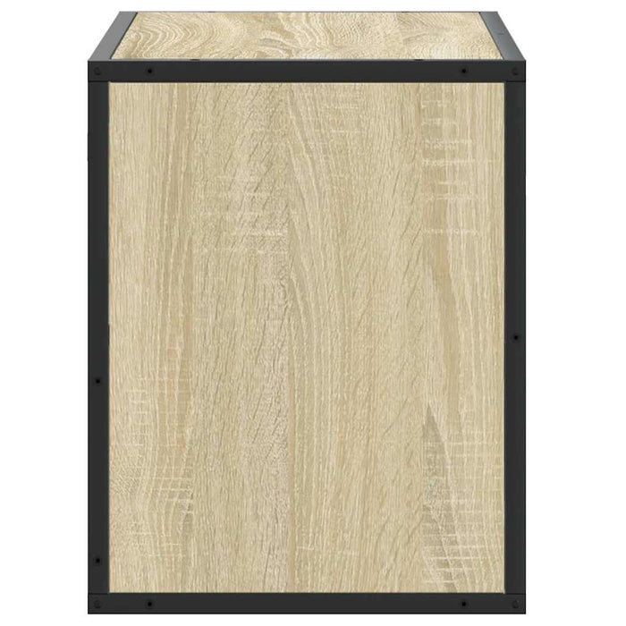 Dulap TV, stejar sonoma, 60x31x39,5cm, lemn prelucrat și metal - WALTI WALTI