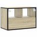 Dulap TV, stejar sonoma, 60x31x39,5cm, lemn prelucrat și metal - WALTI WALTI