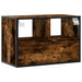 Dulap TV stejar fumuriu, 60x31x39,5 cm, lemn prelucrat și metal - WALTI WALTI