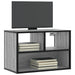 Dulap TV, gri sonoma, 60x31x39,5 cm, lemn prelucrat și metal - WALTI WALTI