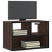 Dulap TV, stejar maro, 60x31x39,5 cm, lemn prelucrat și metal - WALTI WALTI