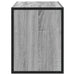 Dulap TV, gri sonoma, 100x31x39,5 cm, lemn prelucrat și metal - WALTI WALTI