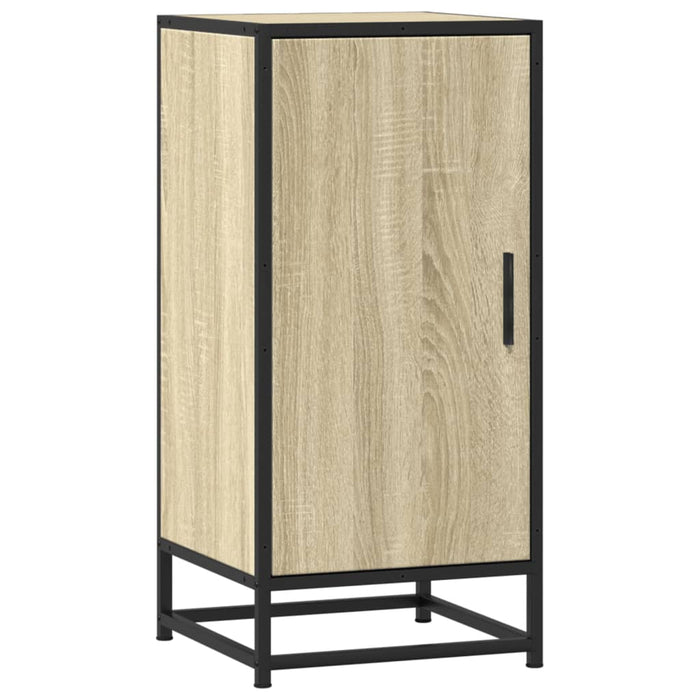 Dulap, stejar sonoma, 35,5x35x76 cm, lemn prelucrat și metal - WALTI WALTI