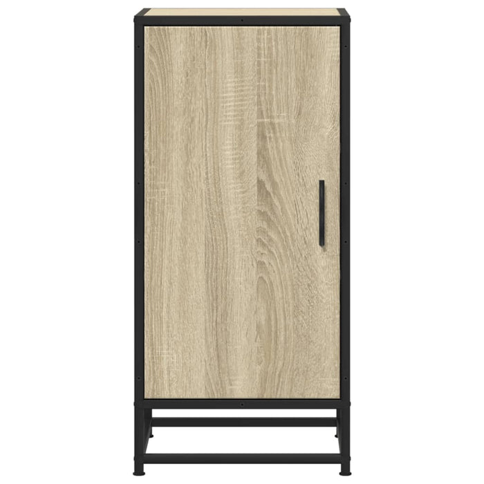 Dulap, stejar sonoma, 35,5x35x76 cm, lemn prelucrat și metal - WALTI WALTI