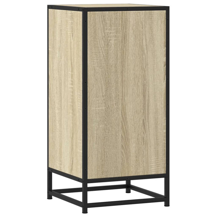 Dulap, stejar sonoma, 35,5x35x76 cm, lemn prelucrat și metal - WALTI WALTI