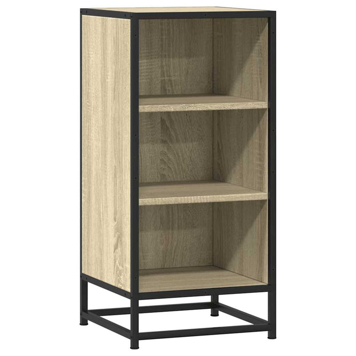 Dulap, stejar sonoma, 35,5x35x76 cm, lemn prelucrat și metal - WALTI WALTI