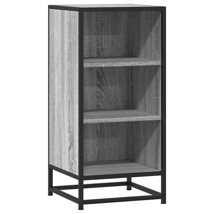 Dulap, gri sonoma, 35,5x35x76 cm, lemn prelucrat și metal - WALTI WALTI