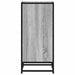 Dulap, gri sonoma, 35,5x35x76 cm, lemn prelucrat și metal - WALTI WALTI
