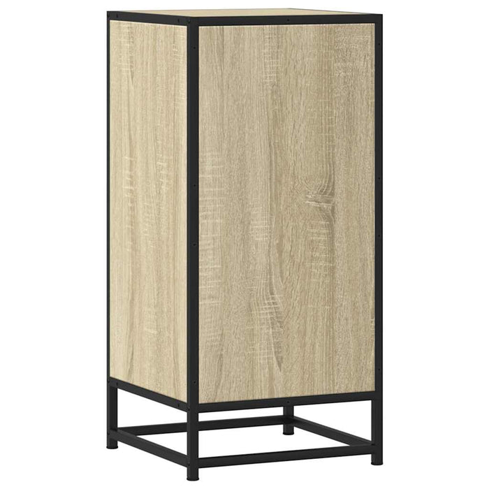 Dulap, stejar sonoma, 35,5x35x76 cm, lemn prelucrat și metal - WALTI WALTI