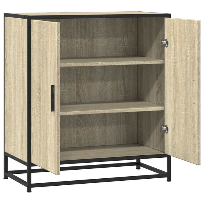 Dulap, stejar sonoma, 68x35x76 cm, lemn prelucrat și metal - WALTI WALTI