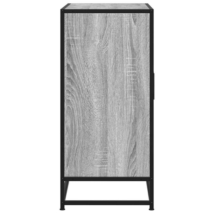 Dulap, gri sonoma, 68x35x76 cm, lemn prelucrat și metal - WALTI WALTI