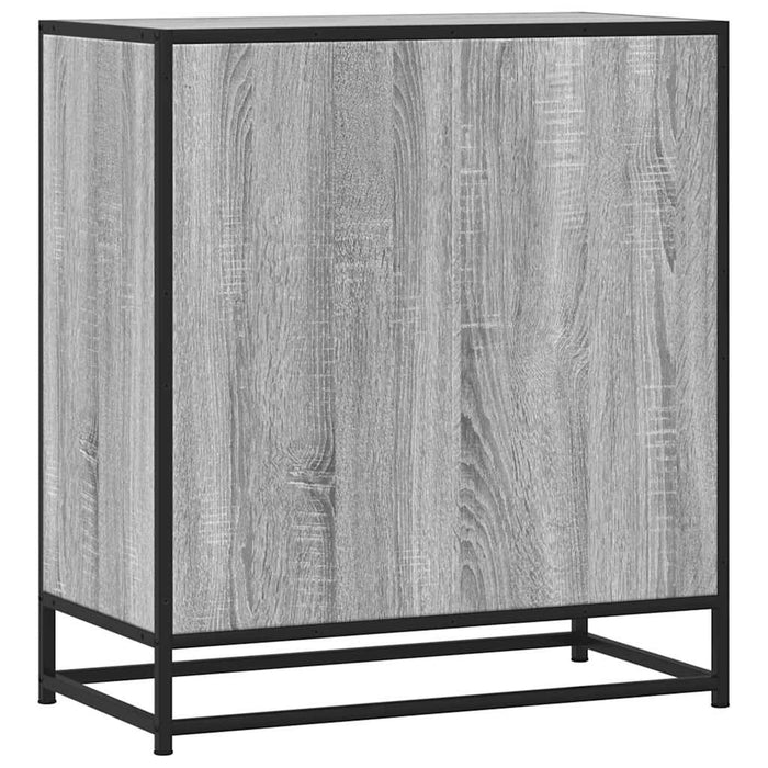 Dulap, gri sonoma, 68x35x76 cm, lemn prelucrat și metal - WALTI WALTI