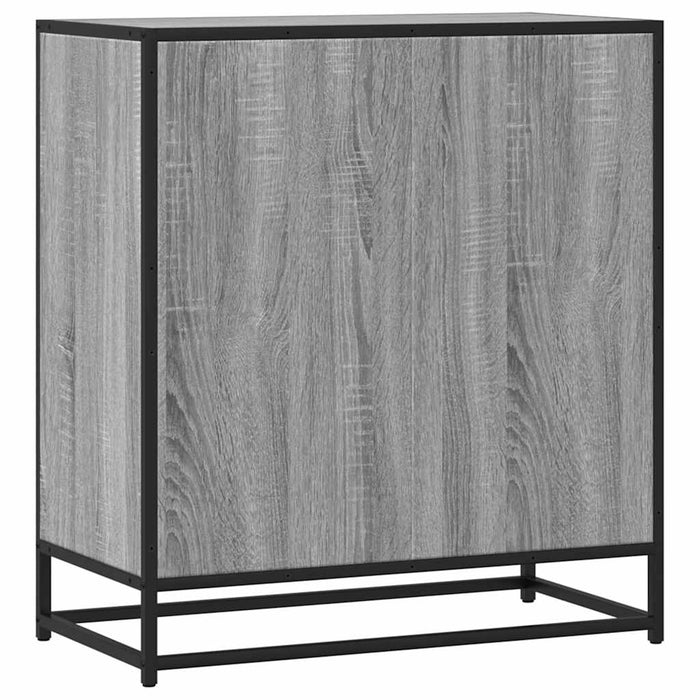 Dulap, gri sonoma, 68x35x76 cm, lemn prelucrat și metal - WALTI WALTI